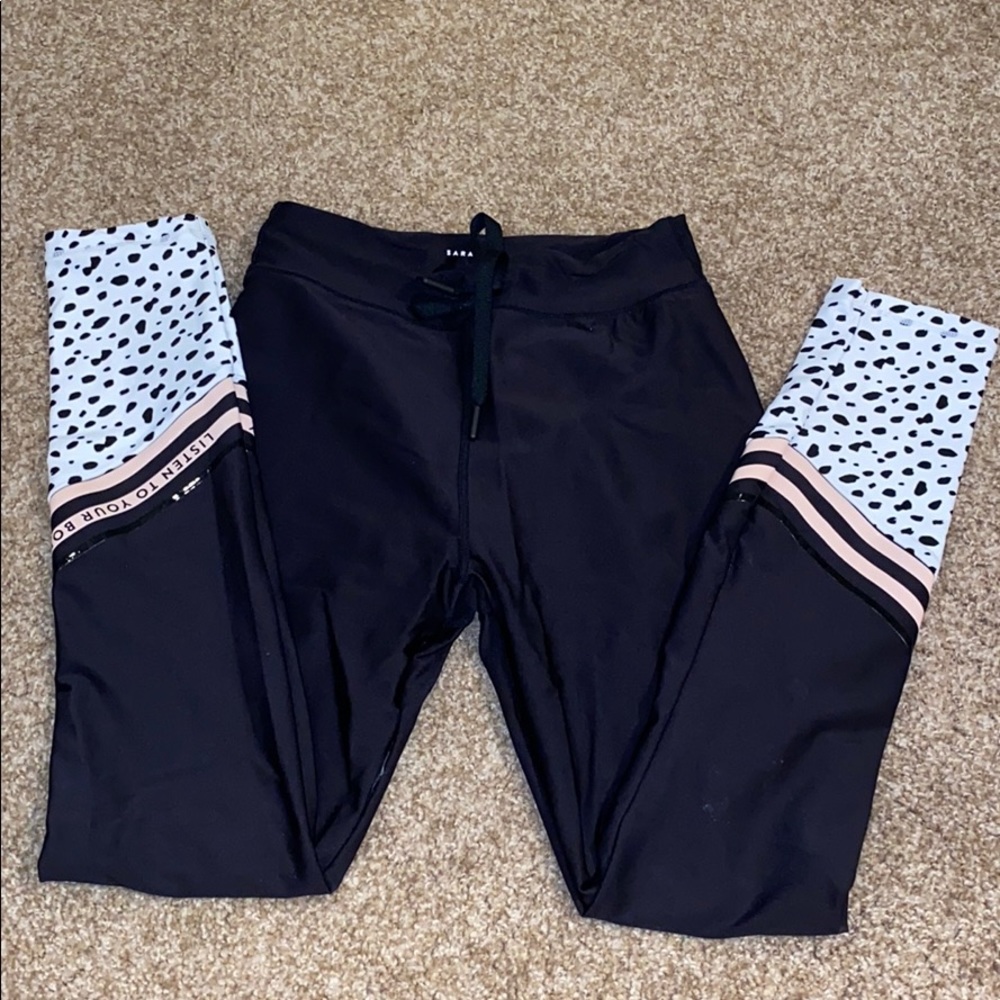 white fox boutique X sarah's day collab leggings